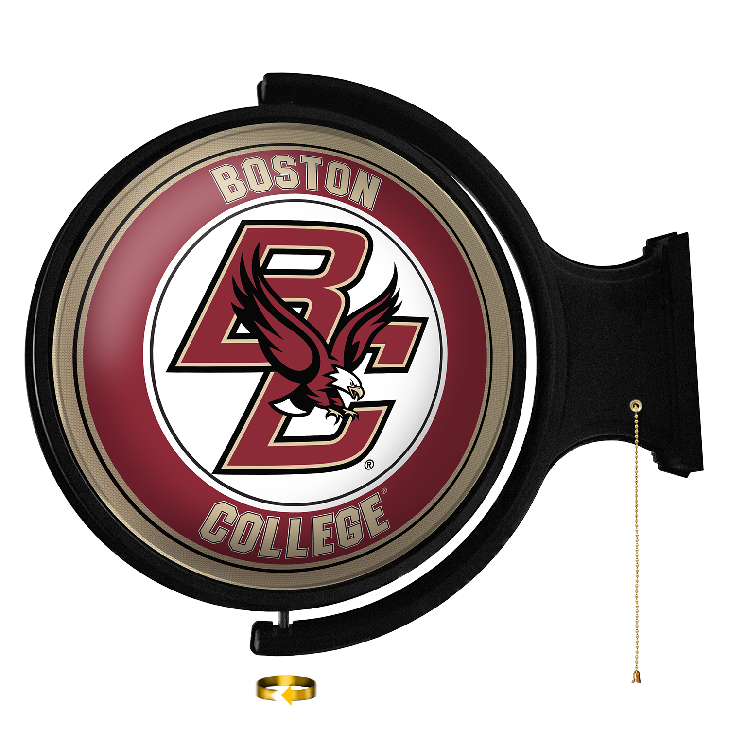 Boston College Rotating Lighted Wall Sign