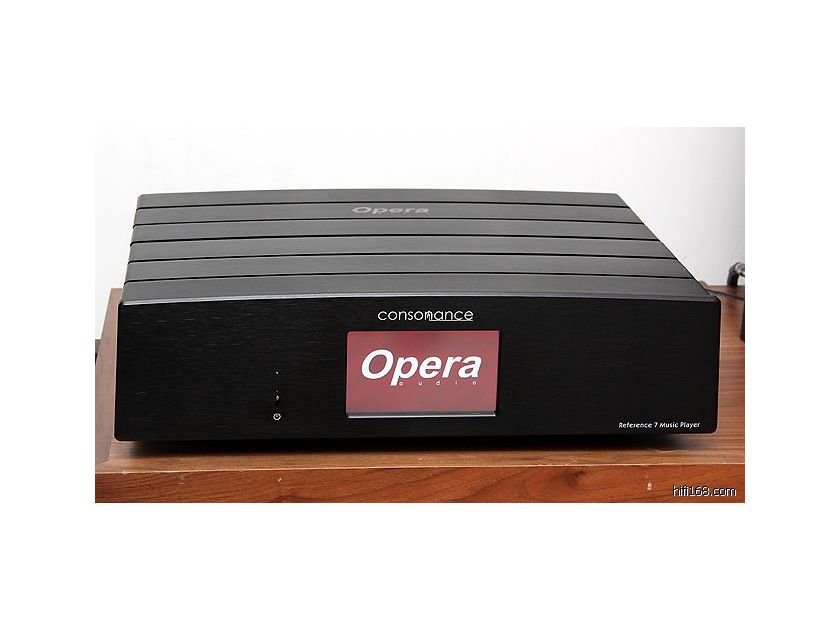 Opera Consonance Reference 7  Vacuum Tube HD Music Player & Streamer (CLEARANCE, SAVE $900 FROM MSRP $2500)
