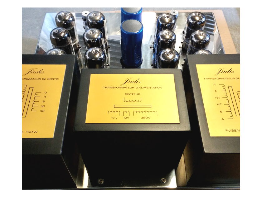 Jadis  DEFY-7 Mk 2 (100 Wpc) Stereo Vacuum Tube Amplifier USED (Finish: S.S./ Gold)