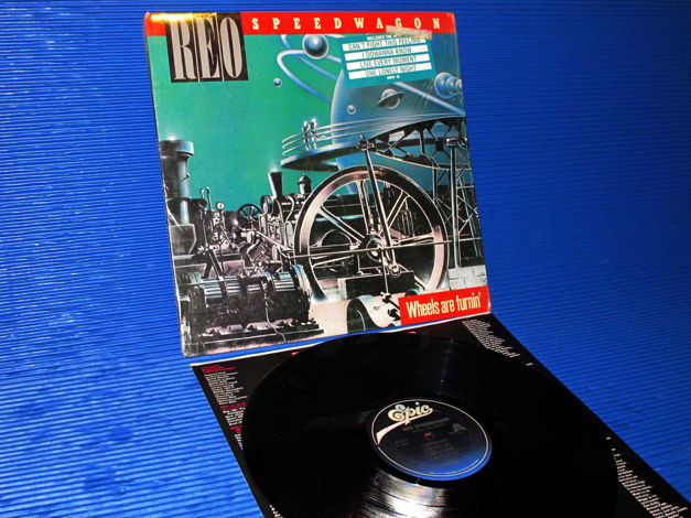 REO SPEEDWAGON -  - "Wheels are Turnin'" - Epic 1984 1s...