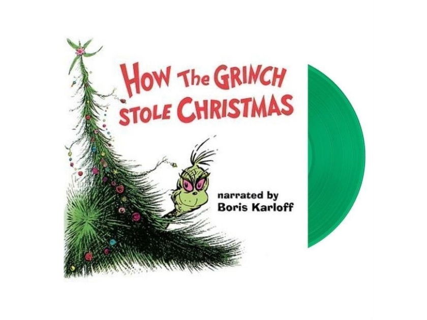 Boris Karloff How The Grinch Stole Christmas on Green Grinch Vin