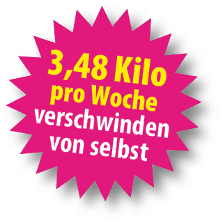 Abzeichen: 3,48 kg pro Woche