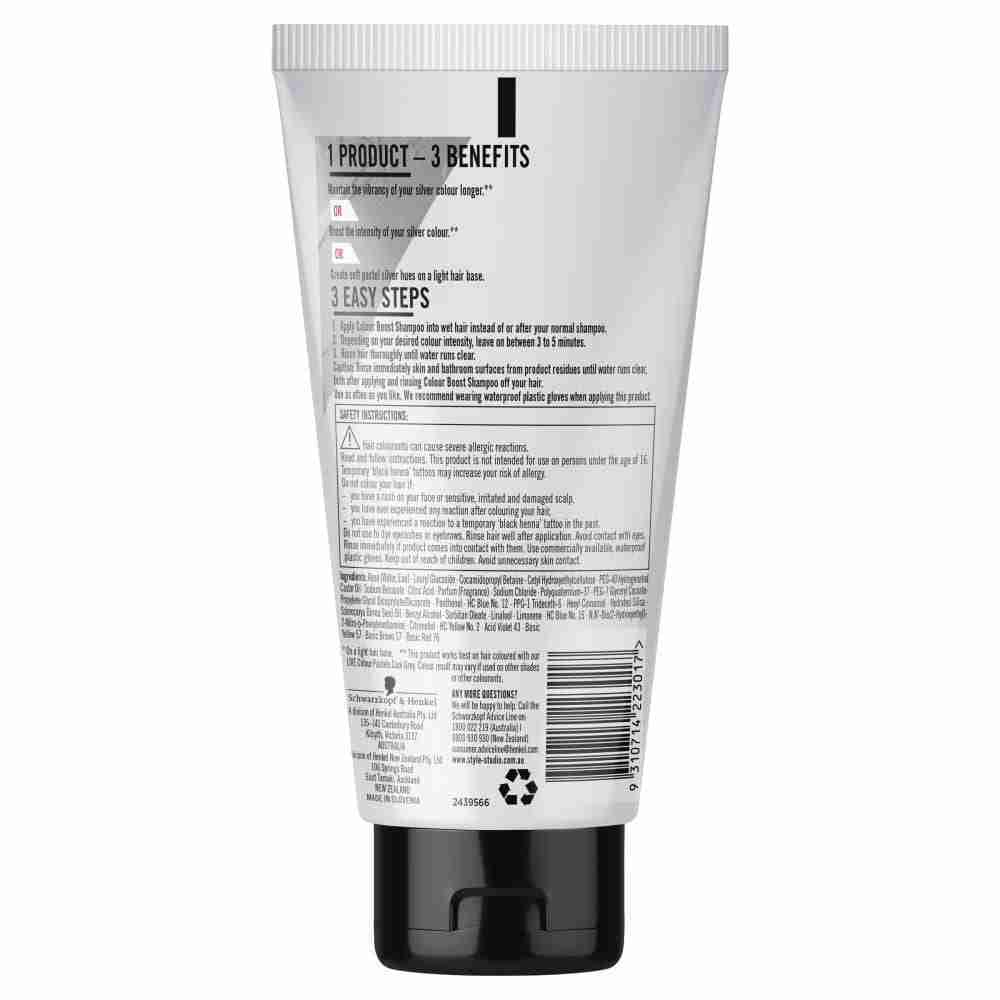Schwarzkopf Live Colour Boost Shampoo Silver 150Ml - Image 3