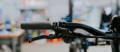 Close up of disc brake