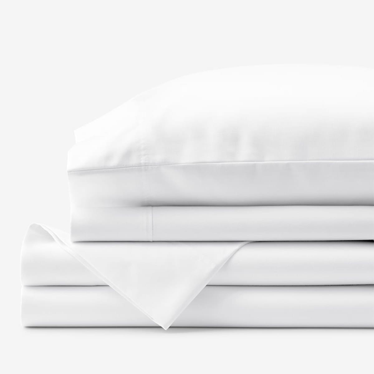 The Company Store Legends Hotel Supima Cotton Wrinkle-Free Sateen Sheet ...