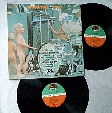 Woodstock Two 2 Lp - set-rare orig 1971 GERMANY Atlanti...