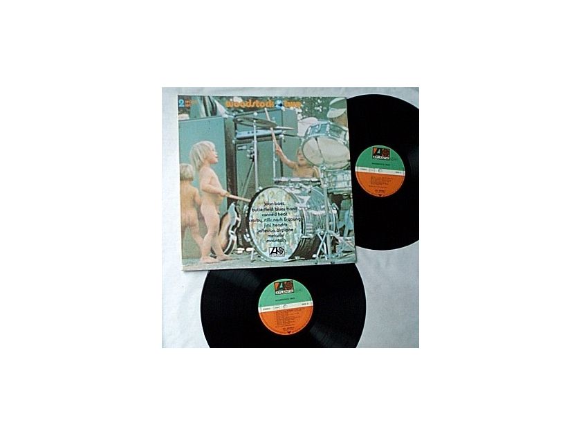 Woodstock Two 2 Lp - set-rare orig 1971 GERMANY Atlantic album