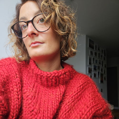 Giant Love Heart Sweater - Knitting Pattern