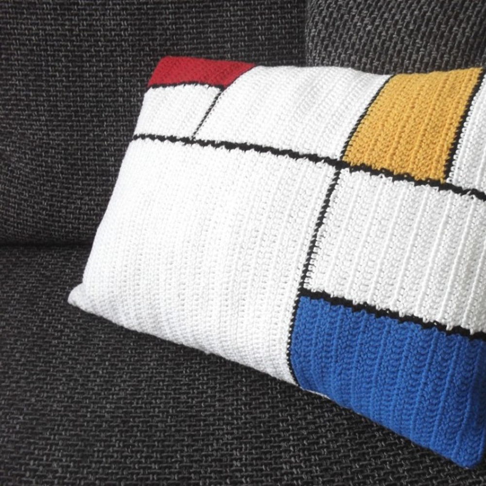 "Mondrian" cushion