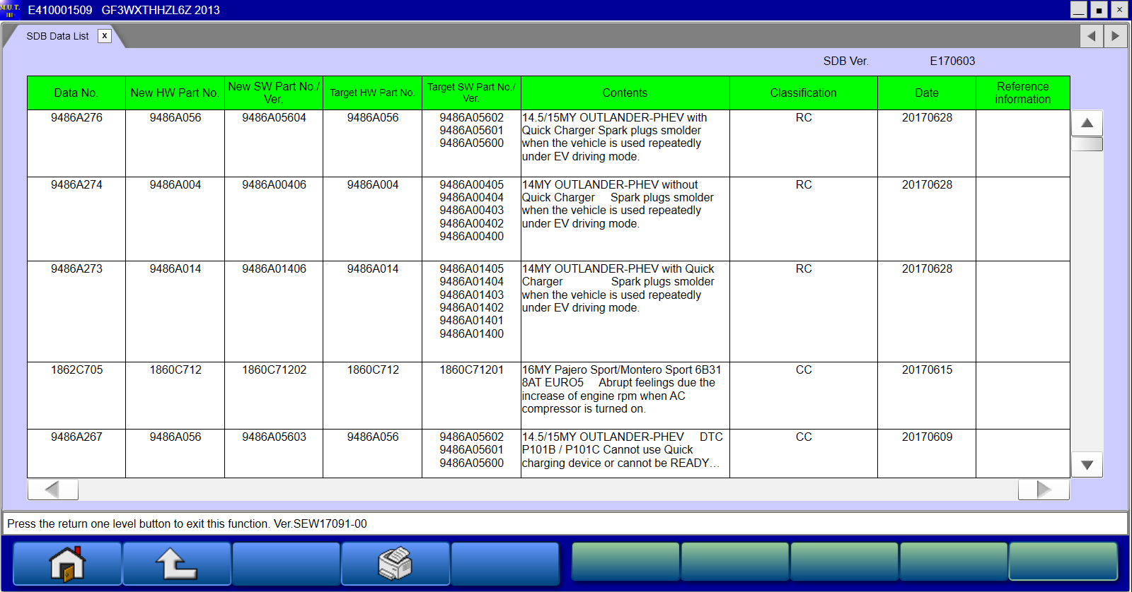 Mitsubishi ECU Rewrite ROM Daten 2009-2021 mitsubishi elektronische Komponenten