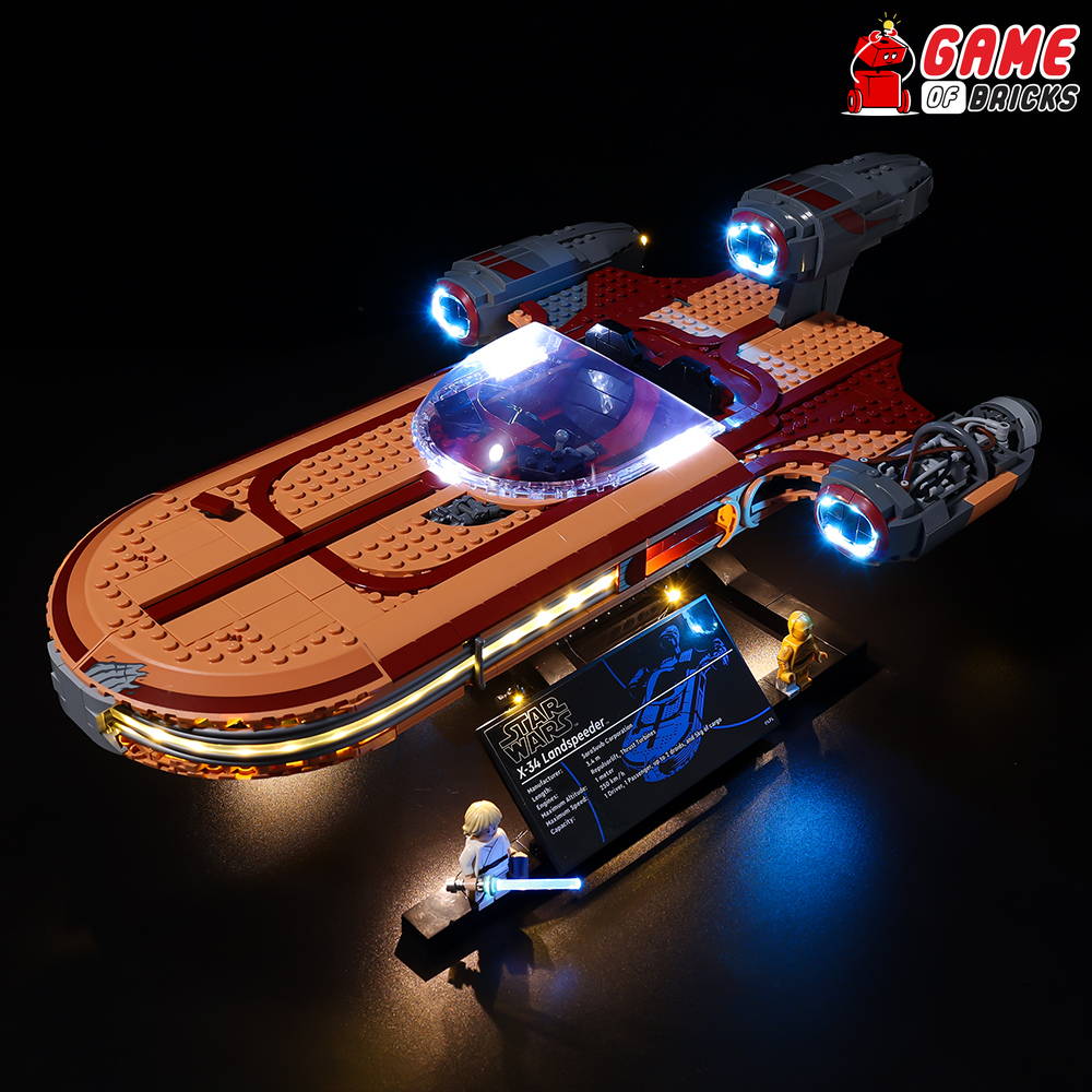 Light Kit for Luke Skywalker's Landspeeder 75341