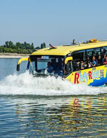 Splash into the Danube aboard a unique floating bus