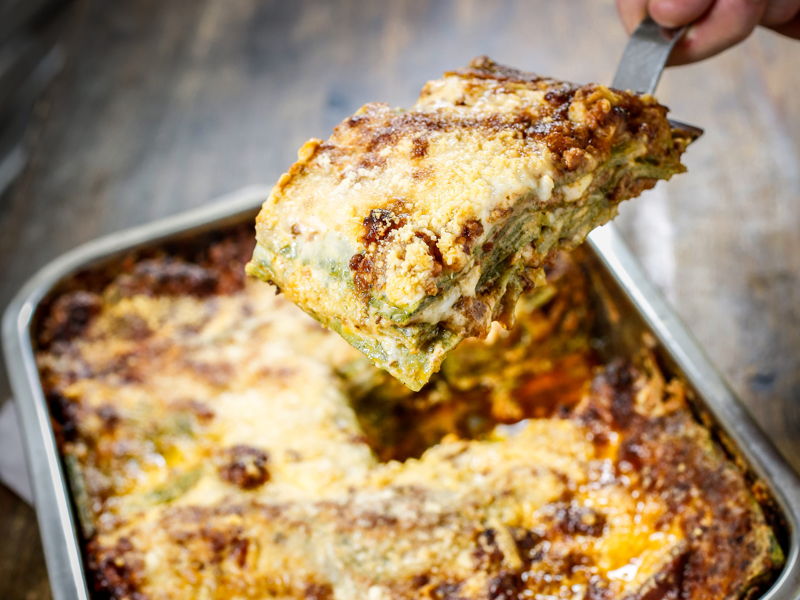 Cursos de cocina Bolonia: Lasaña boloñesa y helado: un viaje por los sabores