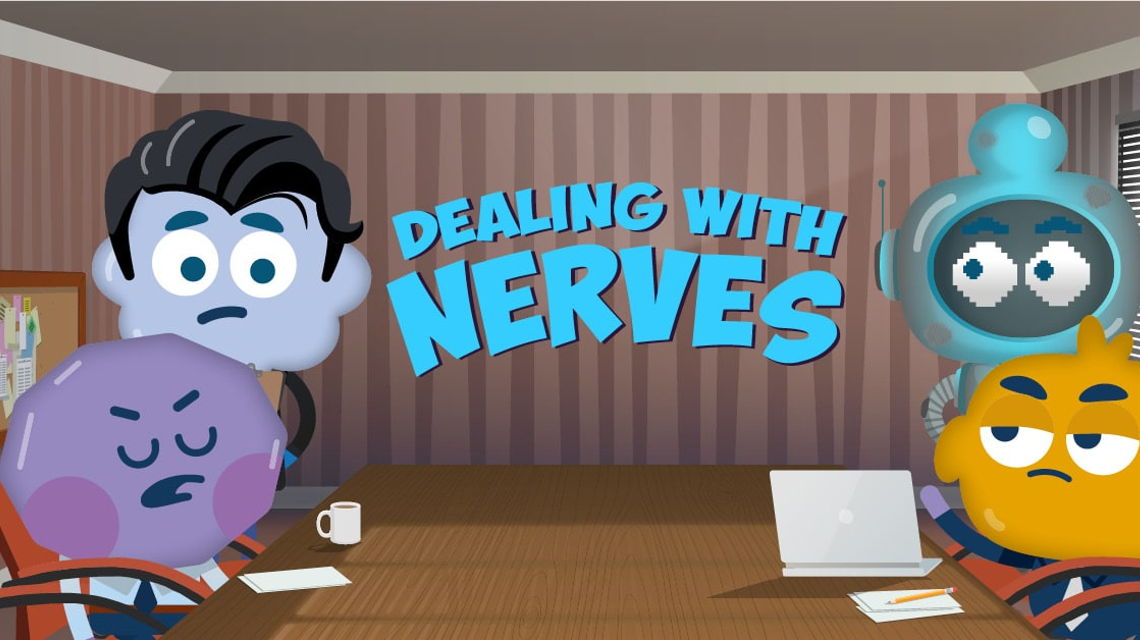 Dealing with Nerves course cover