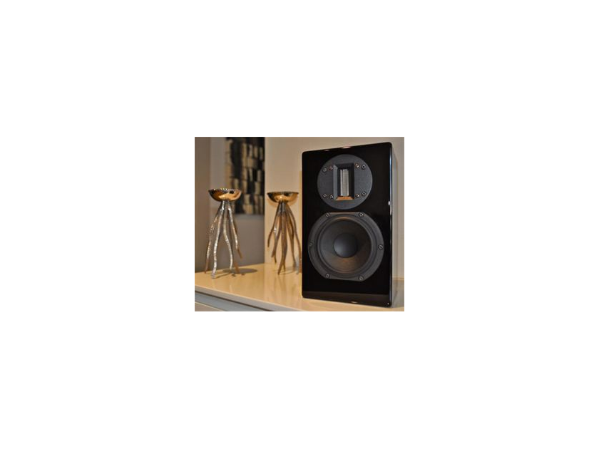 Axis VoiceBox S monitor speakers,  brand new - the audiophile attendees favorite at RMAF 2014