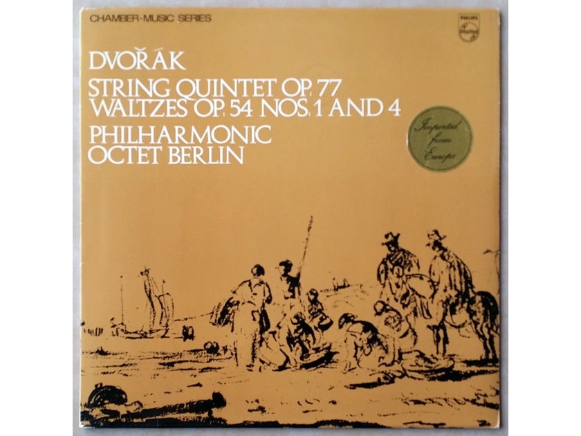 Philips | BERLIN PHILHARMONIC OCTET / DVORAK -  String Quintet No. 2 Op. 77, Waltzes Op.54 | NM