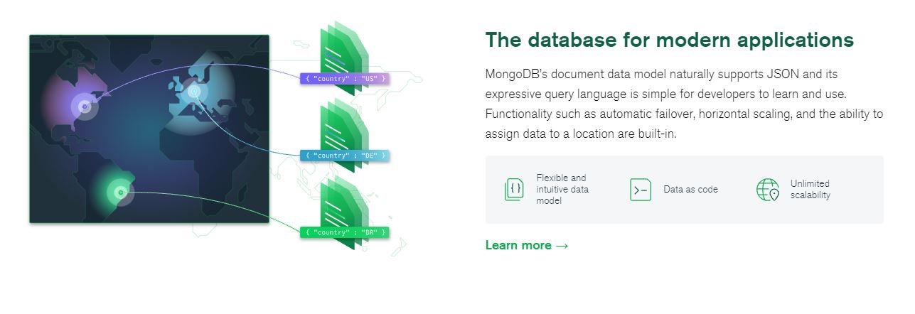 MongoDB product / service