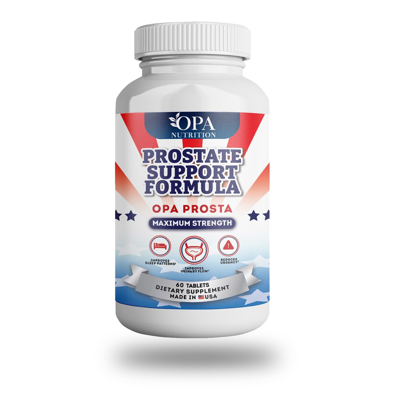 PROSTATE SUPPLEMENTS WITH SAW PALMETTO AND PUMPKIN SEED - 60 CT