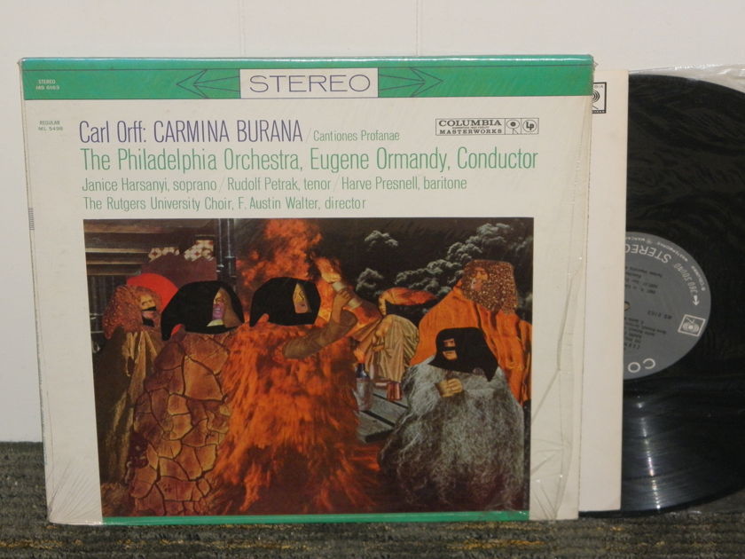 Eugene Ormandy/Philadelphia Orchestra - Orff "Carmina Burana" Columbia MS 6163 '60'ies Pressing w/insert