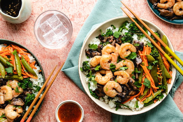 Photo of Shrimp Bibimbap Rice Bowl 