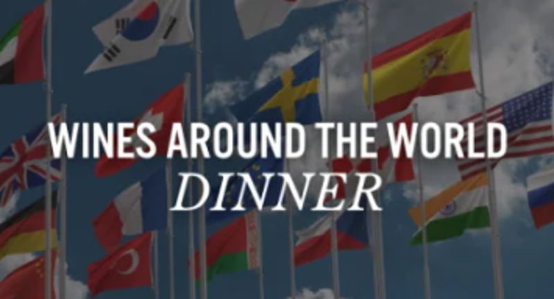 Wines Around the World Dinner
