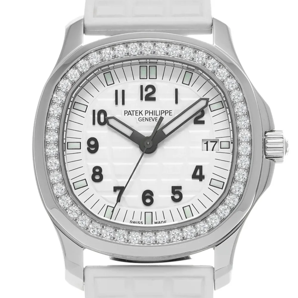 White Dial with Diamonds