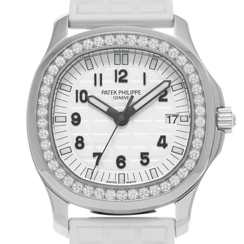 Patek Philippe Aquanaut White Dial with Diamonds