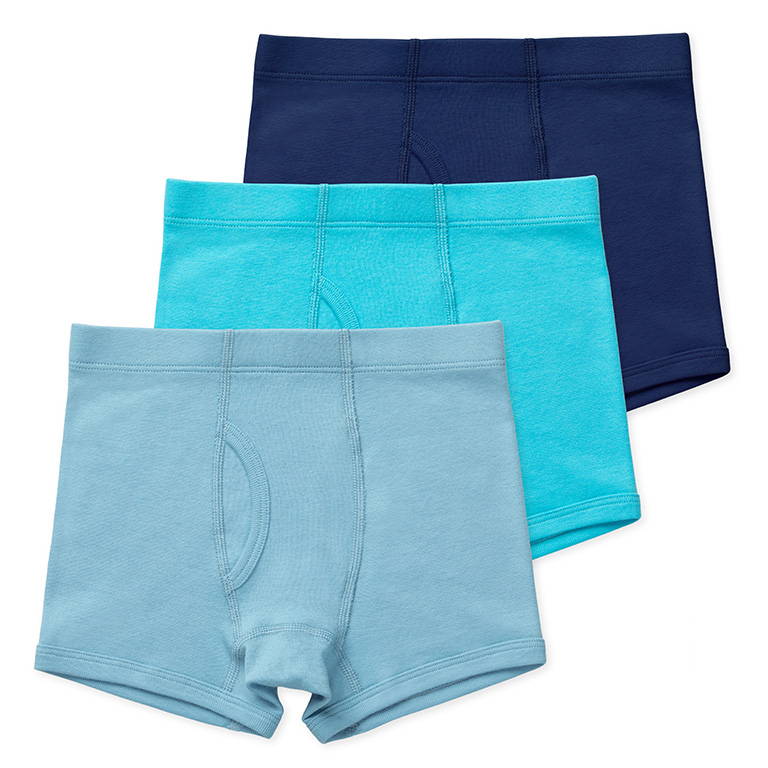 Nolan Youth Organic Boxer Briefs - True Blue