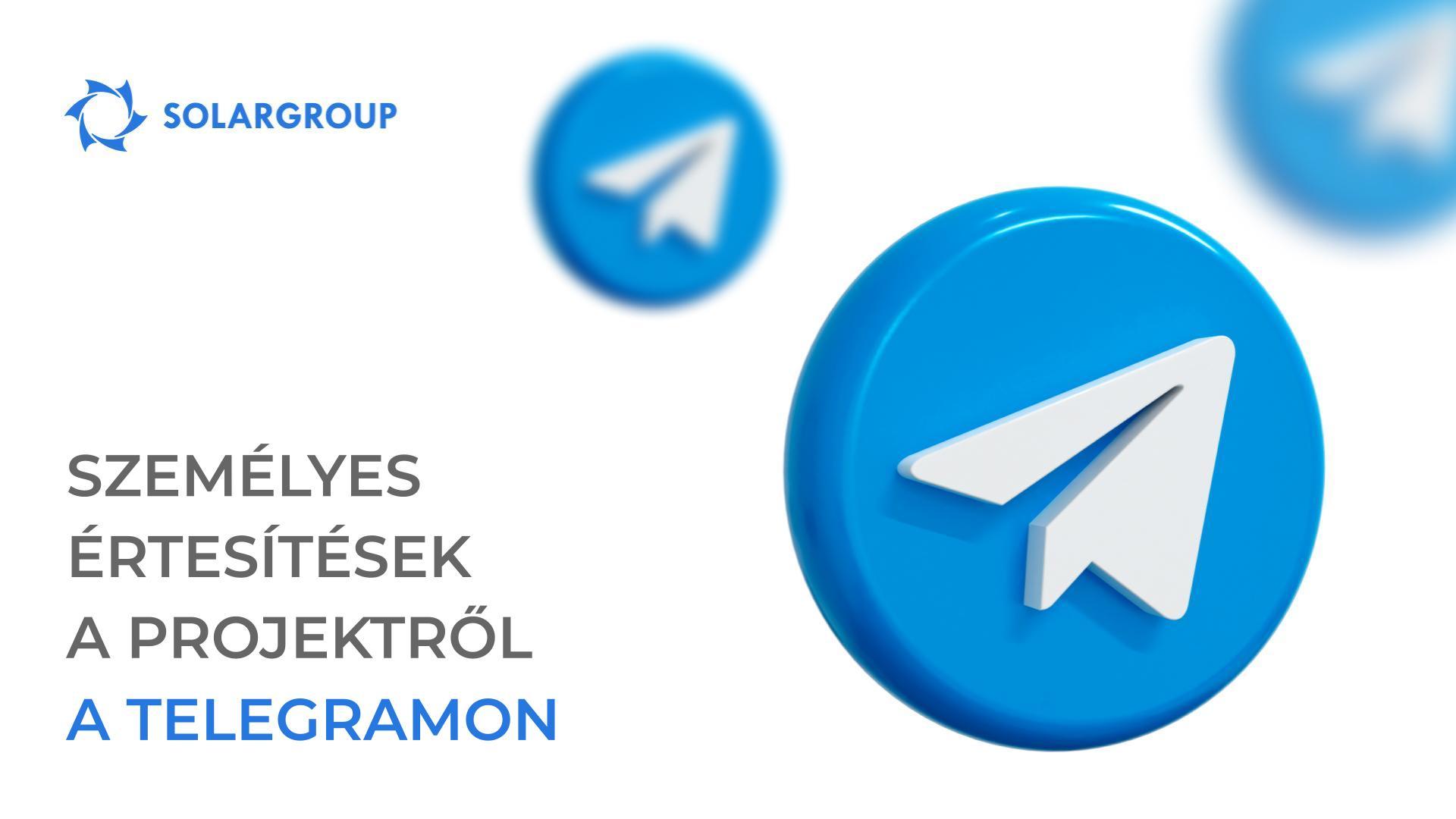 Kapjanak értesítéseket a Telegramon arról, hogy ami a legfontosabb az Önök számára a projektben