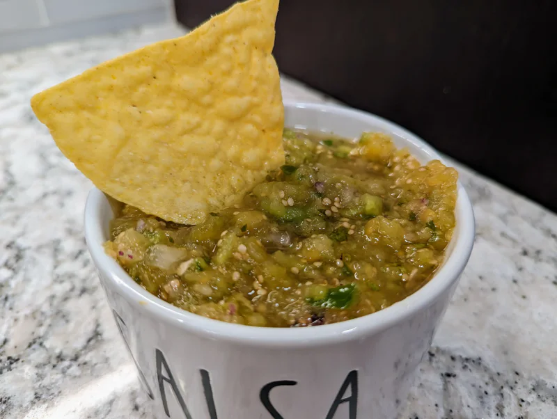 Tasty Tomatillo Salsa