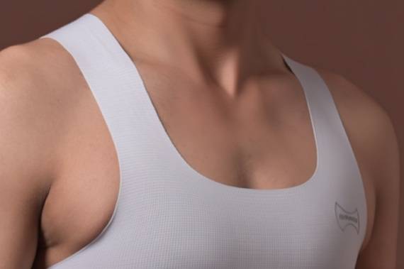 Wider Shoulder Stap Of Vest Shapewear for Men 