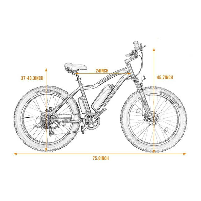 Pedal Assist Electric Trail Trek Bicycle