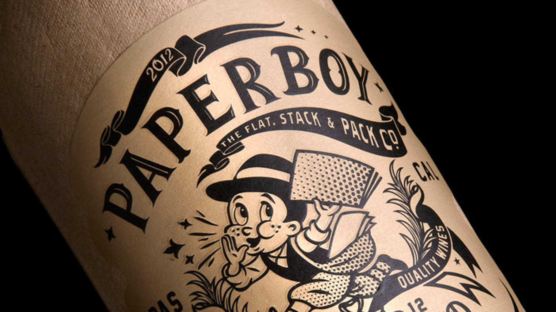 Featured image for Paperboy Paper Wine Bottle 