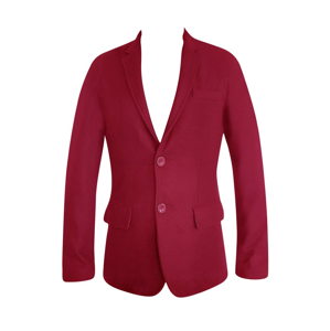 CANBERRA - Burgundy WOOL AND CASHMERE