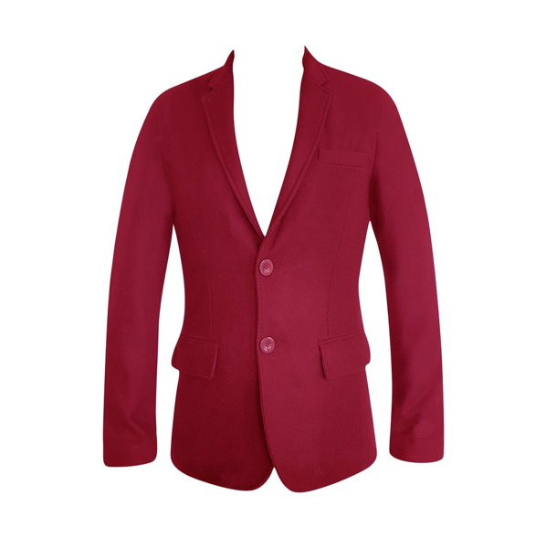 CANBERRA - Burgundy WOOL AND CASHMERE