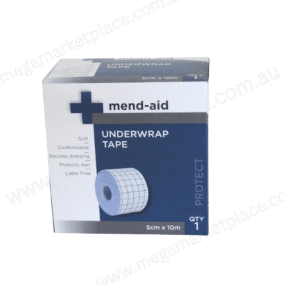 MEND-AID UNDERWRAP TAPE 5CM X 10M