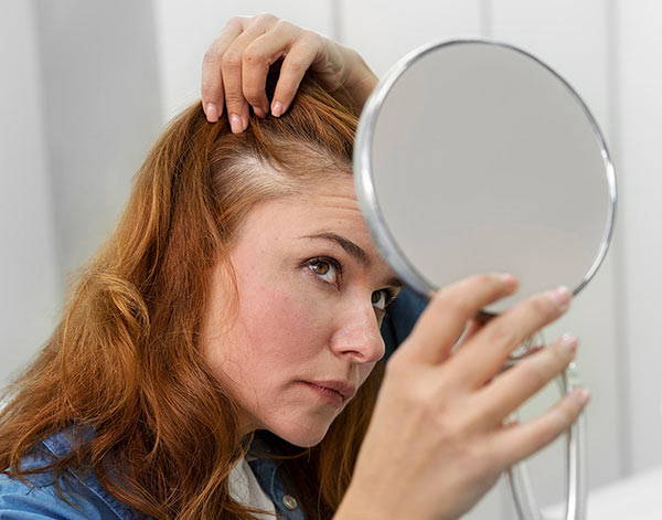 Hausmittel Haarausfall Frauen