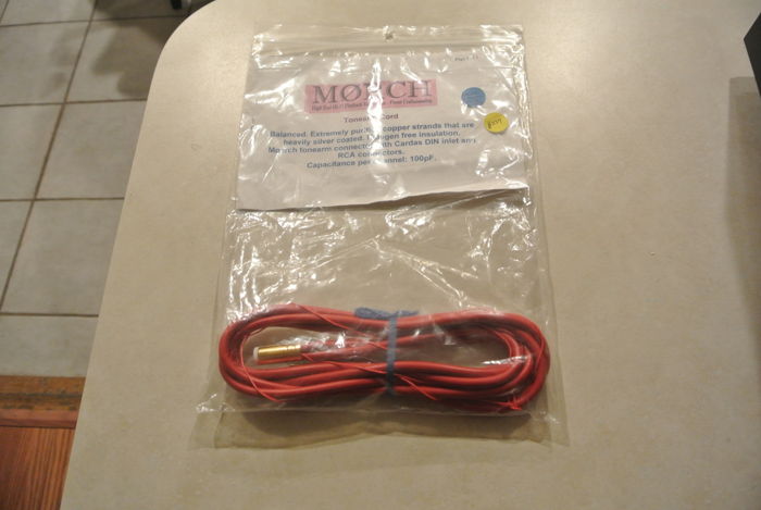 MORCH/MOERCH PHONO/TONEARM CABLE 1 meter NEW/NEVER USED!!!