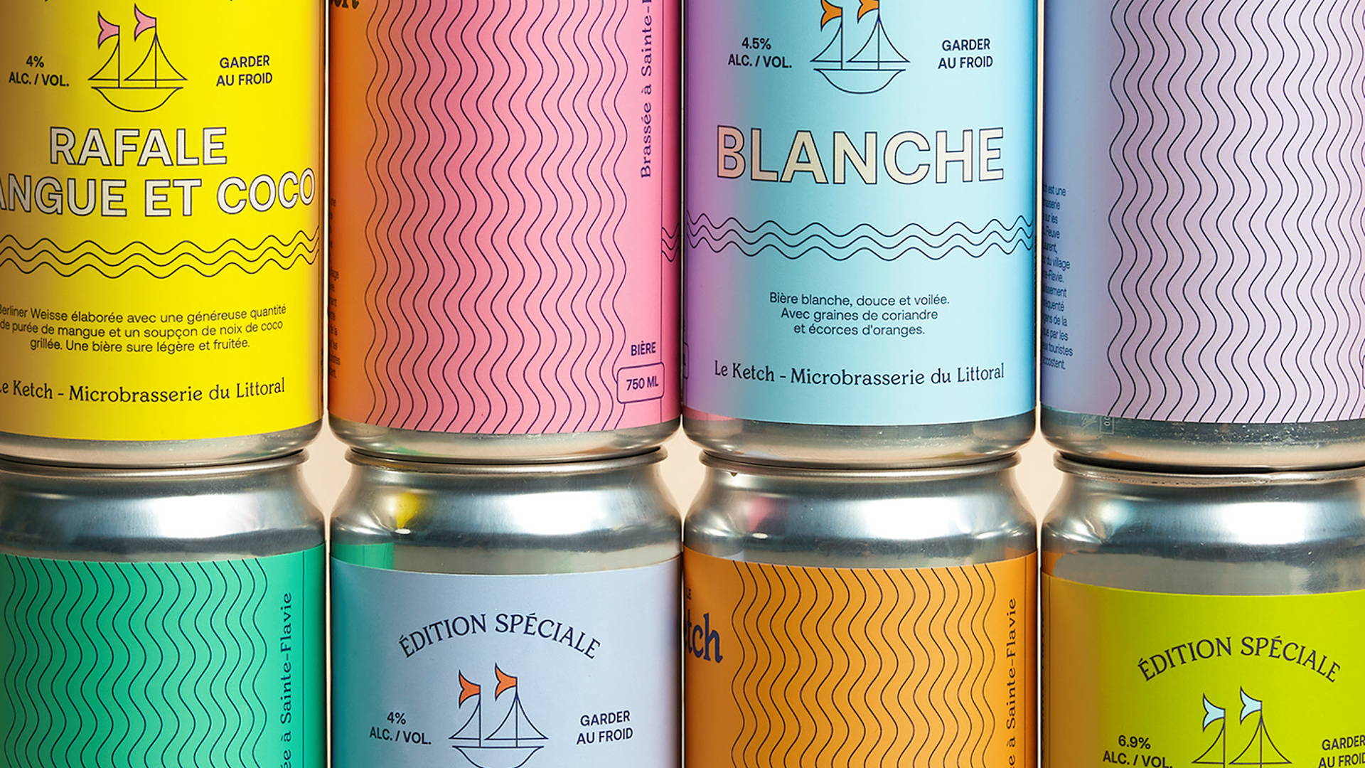 Featured image for Finally, A Light And Cheerful Beer Packaging Design Created By Billy Club