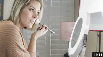 Ilios Lighting Rechargeable Table Mirror full review Ilios Lighting 