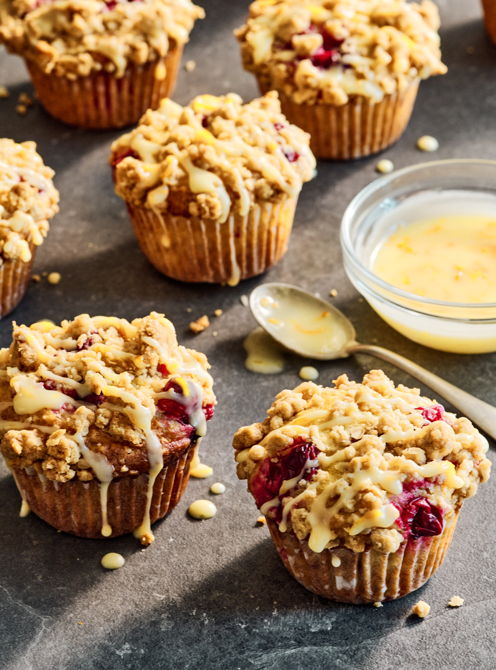 アルバム・スクラップ MUFFIN Peach Muffins with Cinnamon Crumble | RICARDO