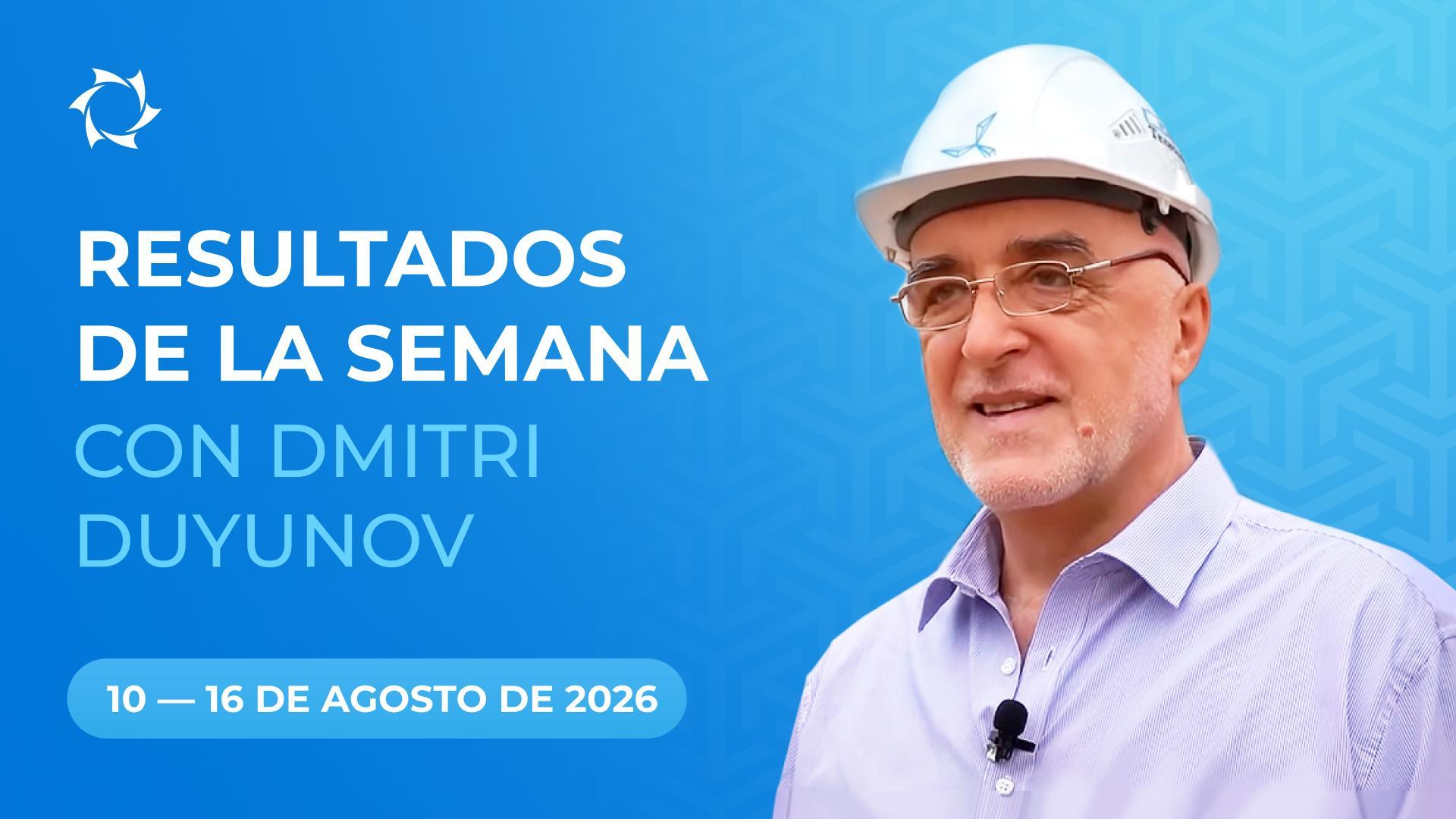 Resumen de la semana en el proyecto «Motores Duyunov»