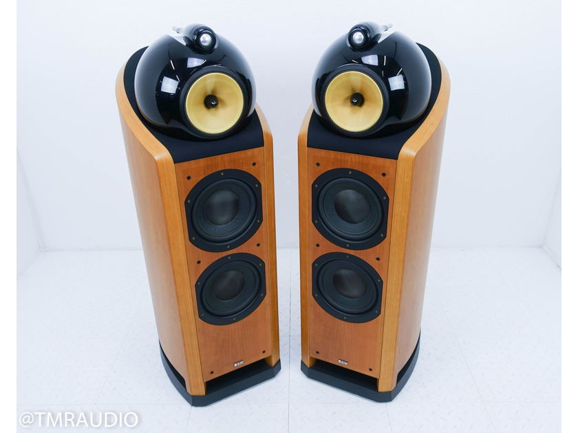 B&W Nautilus 802 Floorstanding Speakers Cherrywood Pair (14935)