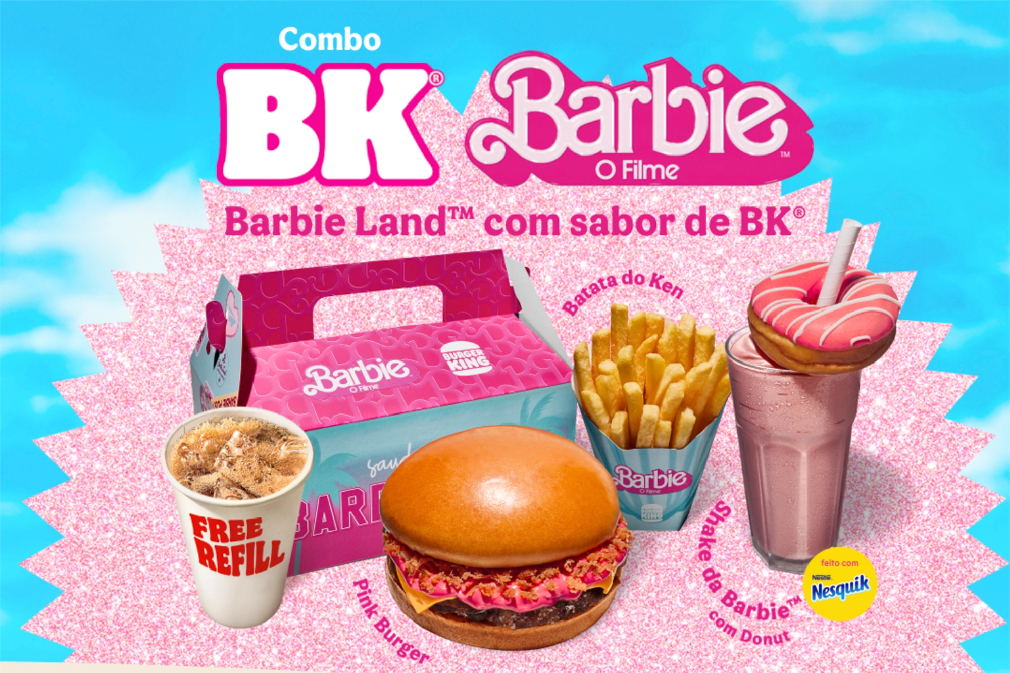 Burger King Brazil Unleashes the Power Of The Barbie Combo Meal