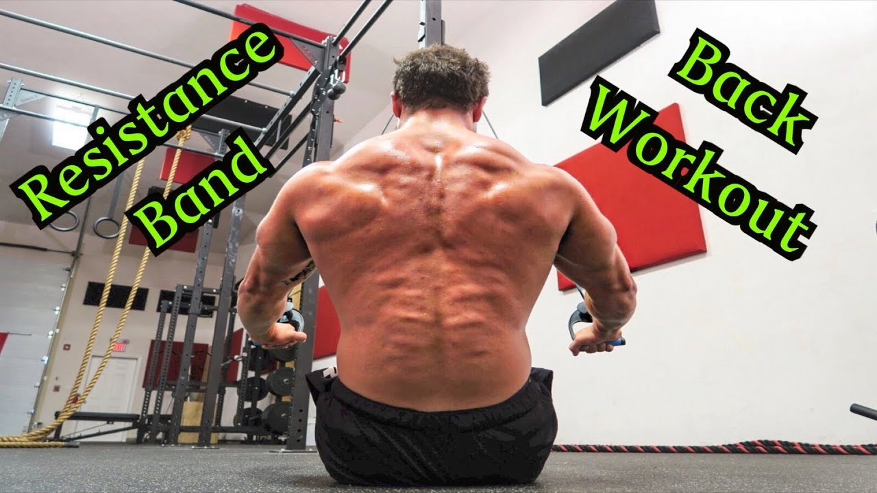Intense 5 Minute Resistance Band Back Workout 
