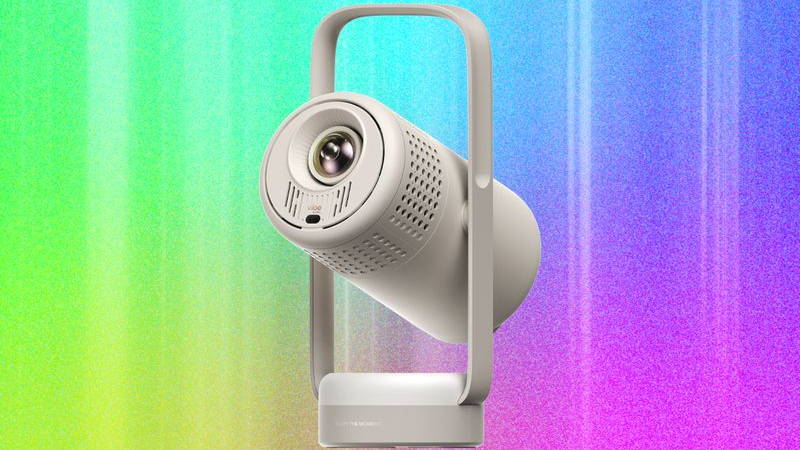 Image may contain: Lighting, Spotlight, and Electronics
