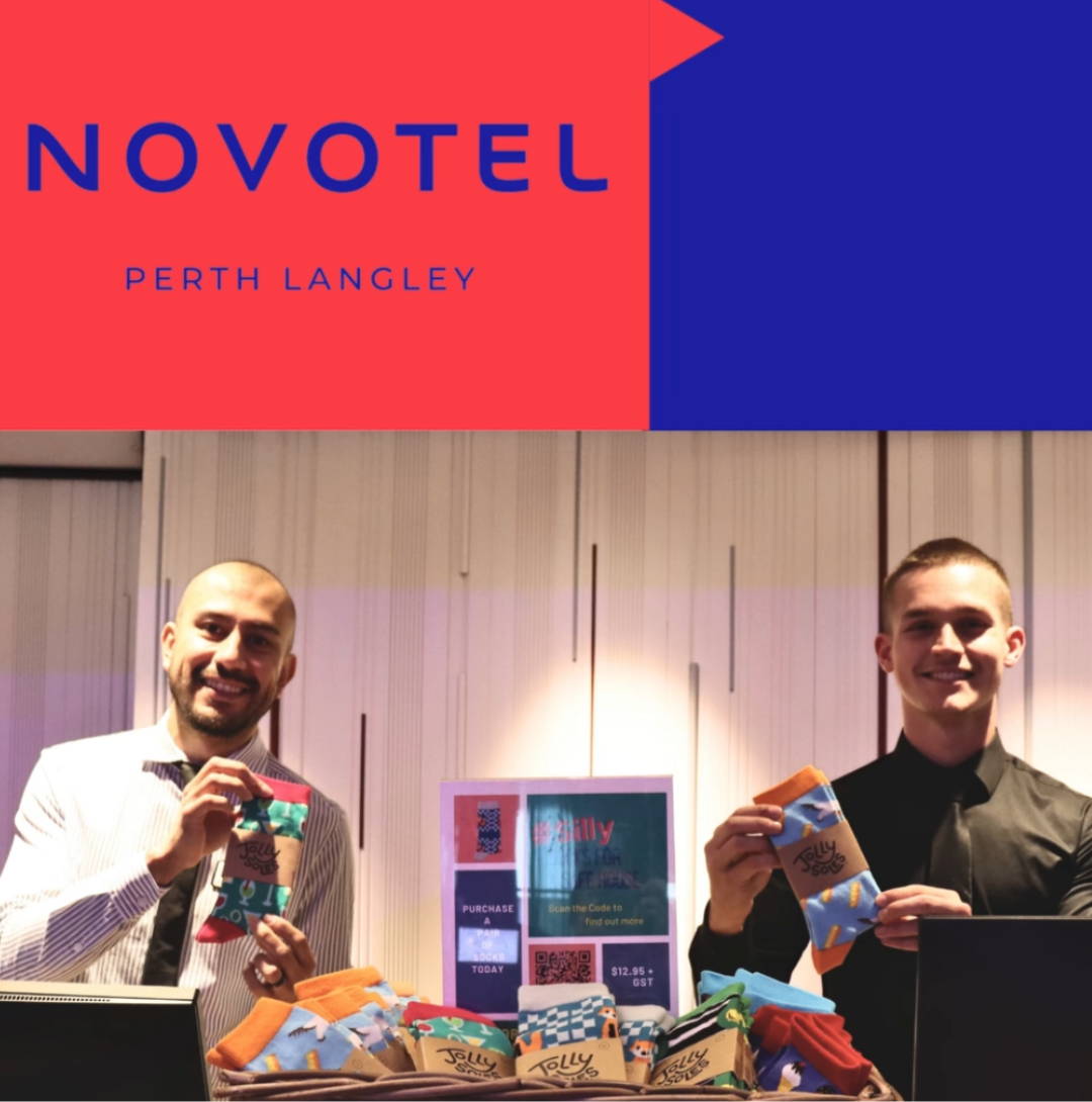 Novotel Perth with Jolly Soles Socks