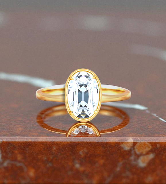 Taylor Swift inspired 8 carat diamond ring - Pobjoy DIamonds