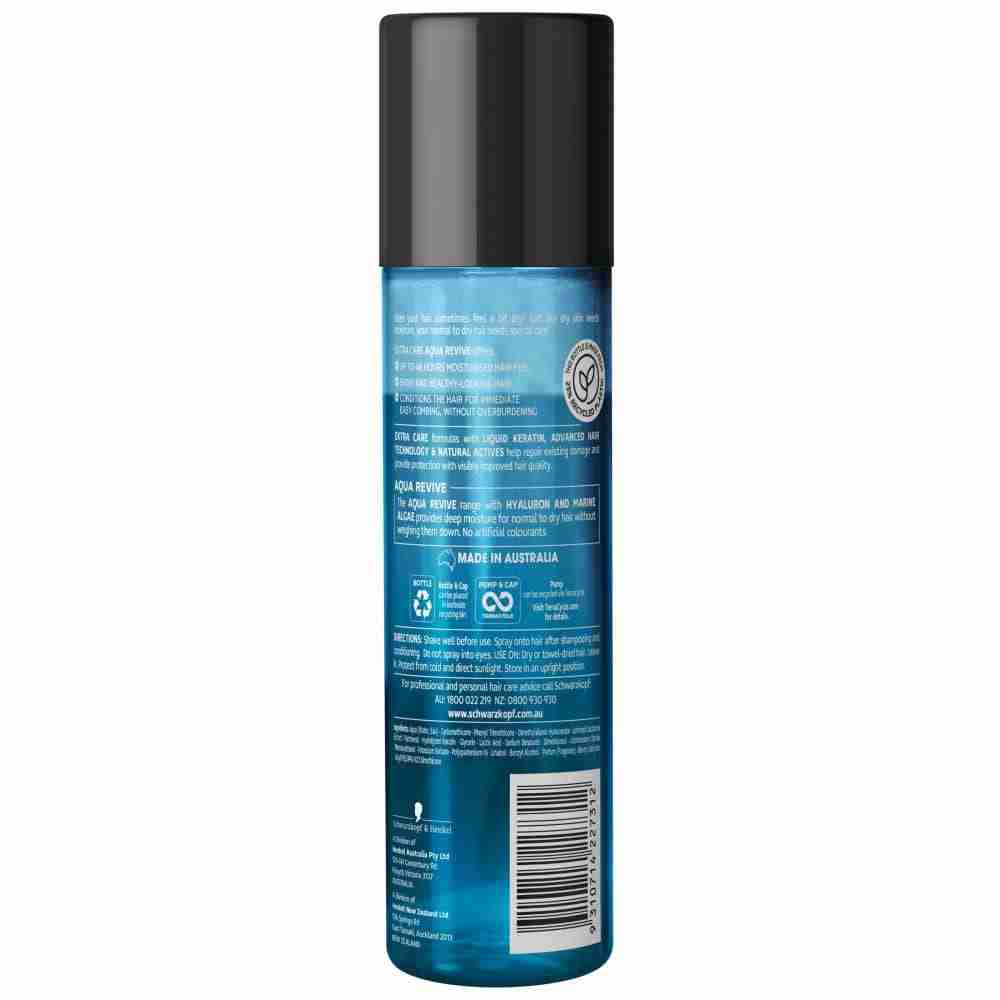 Schwarzkopf Extra Care Aqua Revive Express Spray Conditioner 200Ml - Image 3