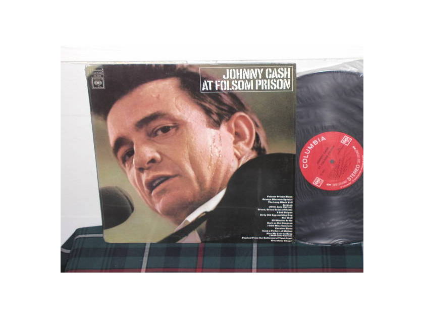 Johnny Cash - At Folsom Prison Columbia 360  labels from 60's